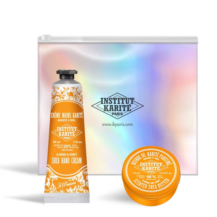 Hologram Set Almond and Honey Hand Cream 30 mL without box for wholesale by Institut Karité Paris