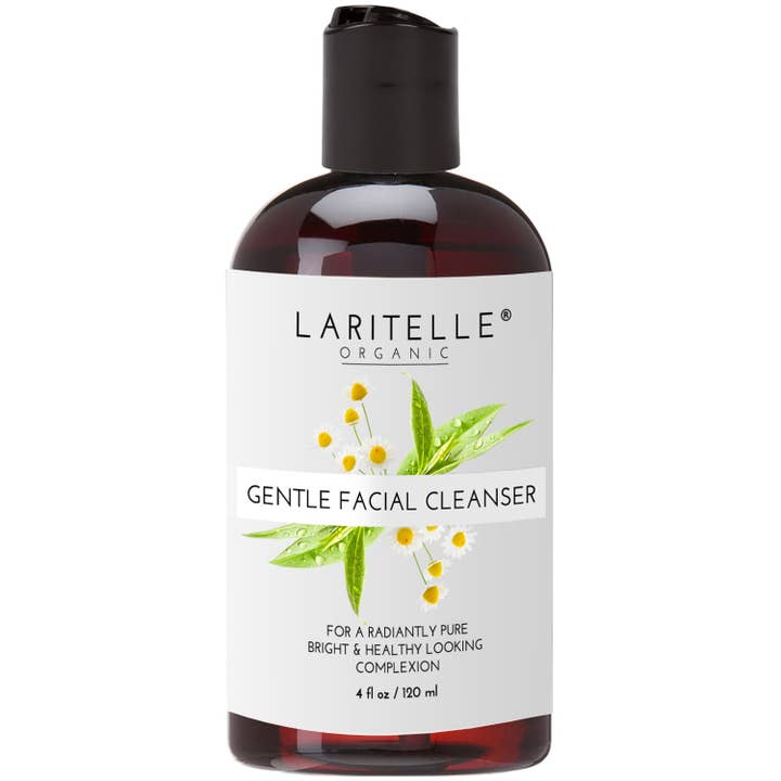 Laritelle Organic Unscented Facial Cleanser 4 oz for wholesale by LARITELLE
