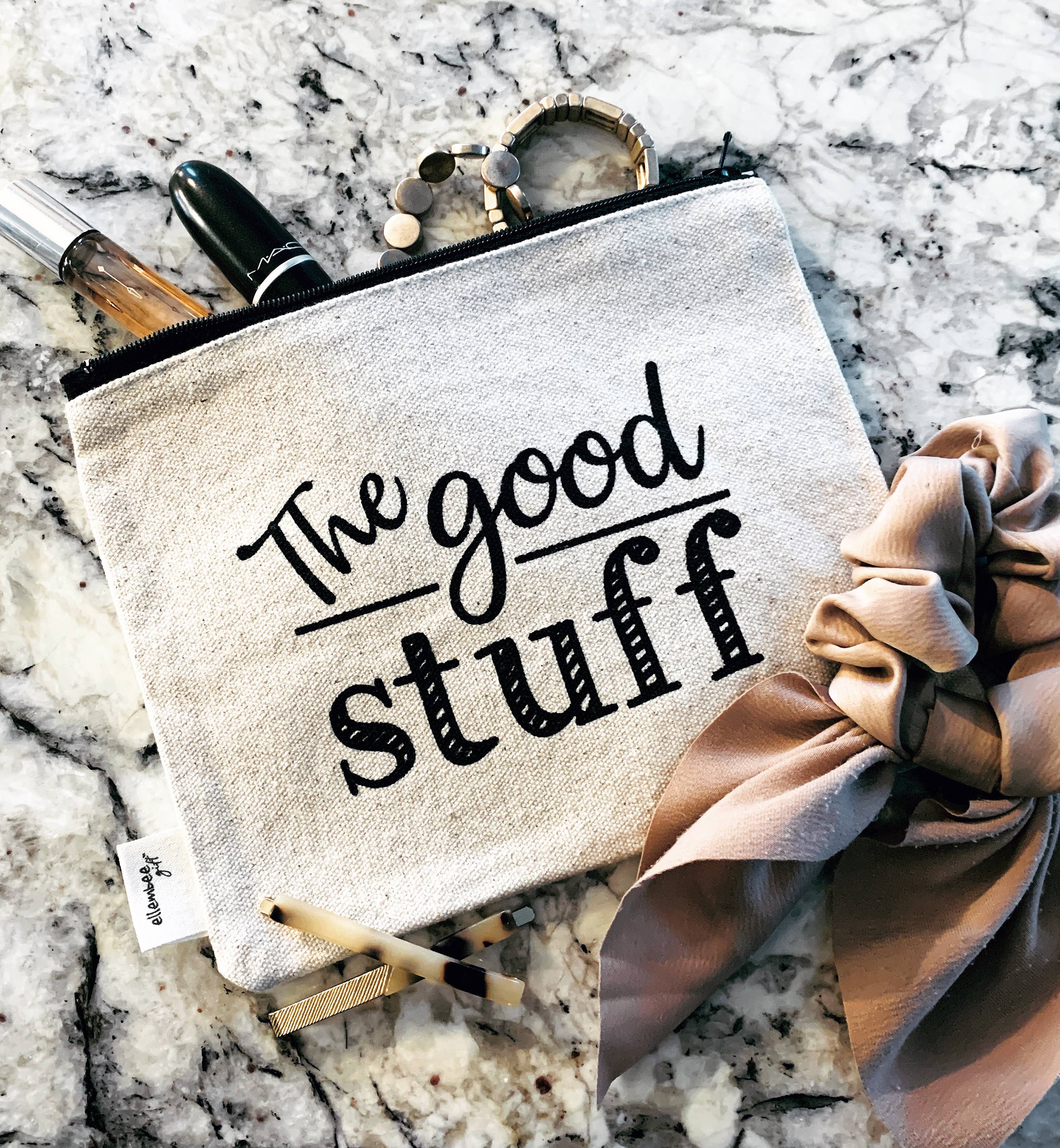 ellembee gift - Vente Pochette – femme - Pochette zippée The Good Stuff1
