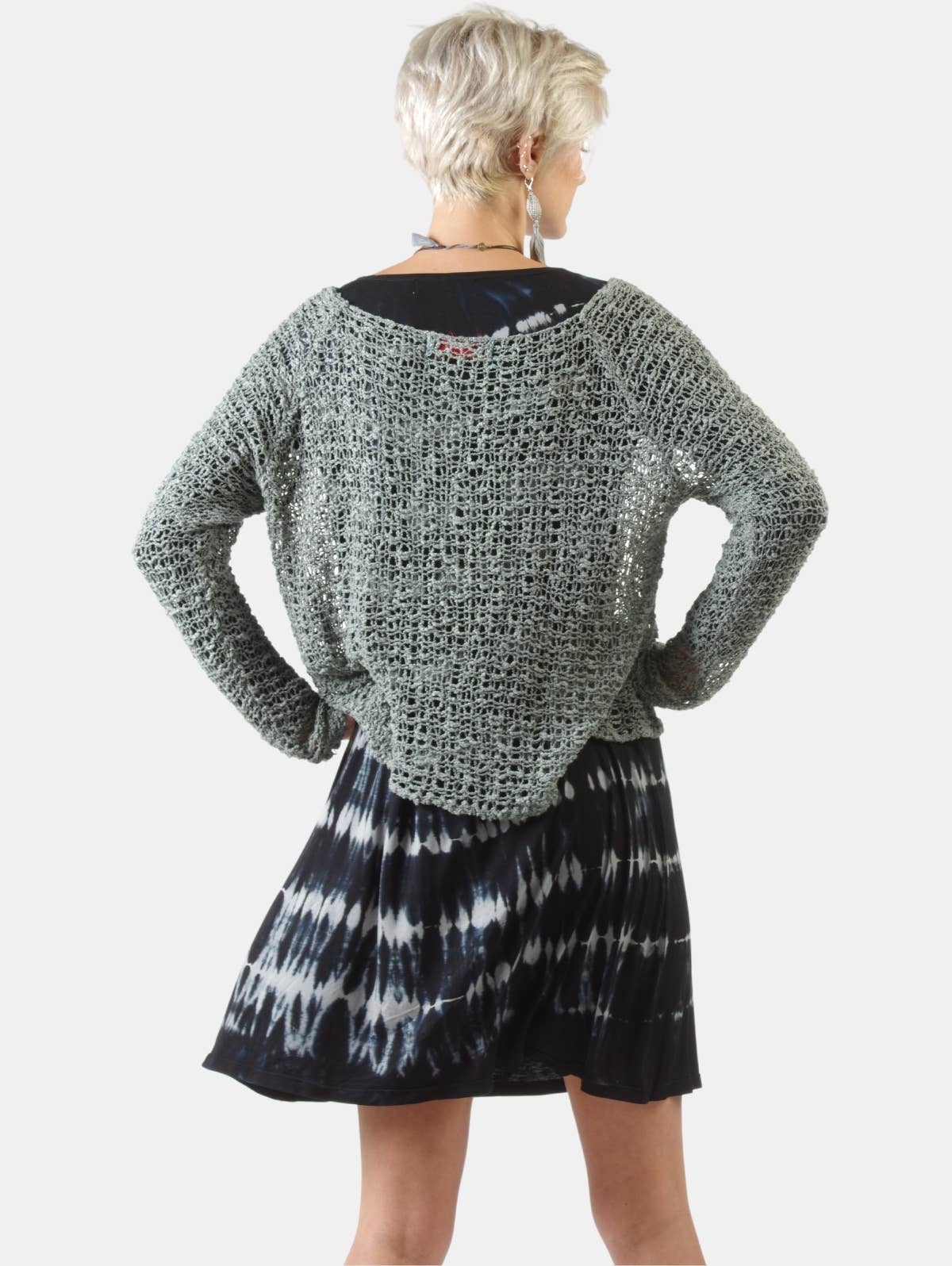 Hands To Hearts - Wholesale Tunic - Women's - Crocheted Long Sleeve Soul Warmer50