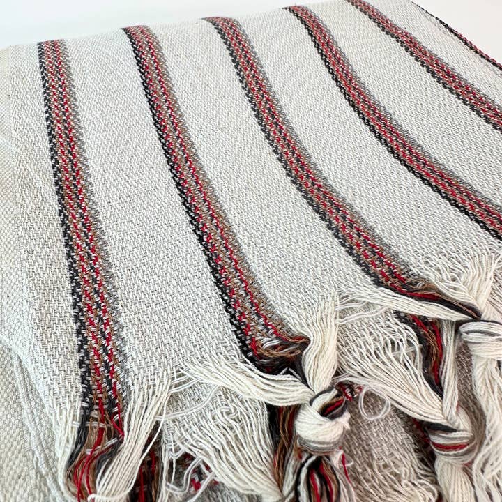 Buld&Co. - Wholesale Beach Towel - Striped Turkish Towel, Cotton Peshtemal Hammam Towel STR083