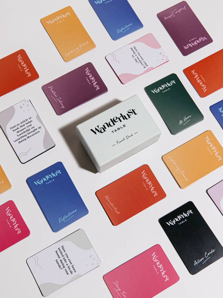 Wanderlust Table : Jeu de conversation pour voyageurs pour la vente par Wanderlust Game Co.