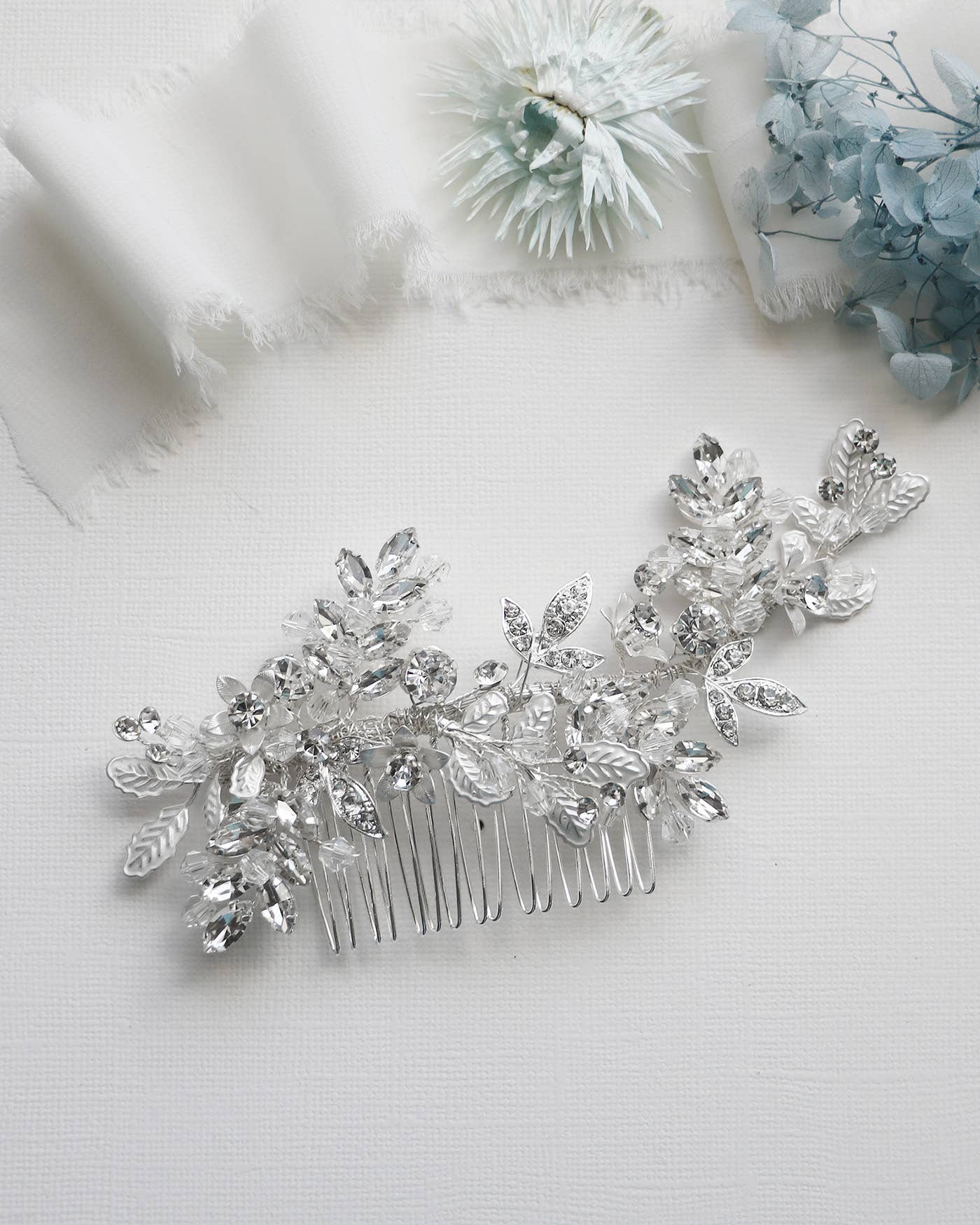 allureweddingjewelry - Wholesale Hair Pin - Halley Crystal Hair Comb6