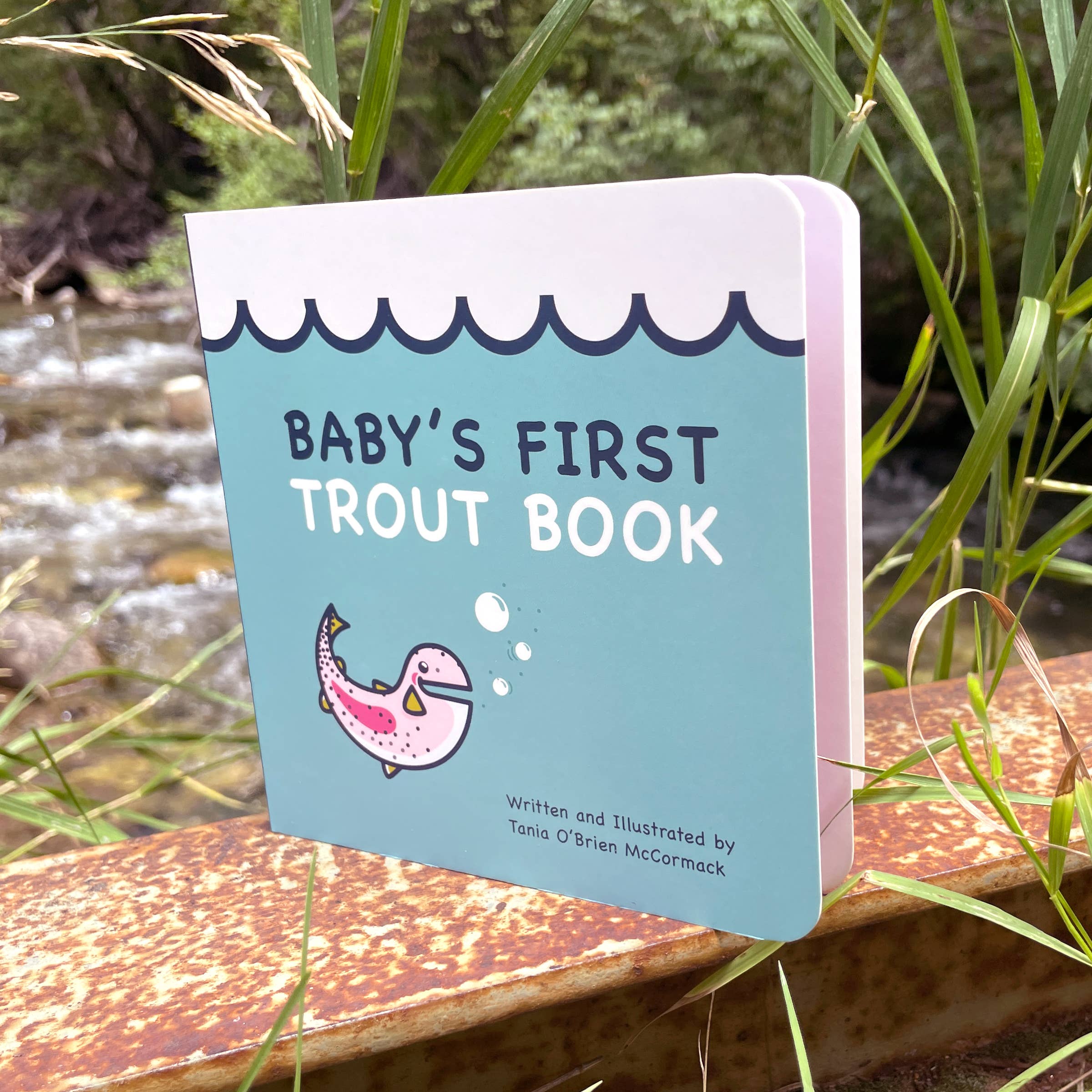 Brookie Designs - Wholesale Baby & Toddler Book (0-2) - Baby's First Trout Board Book4