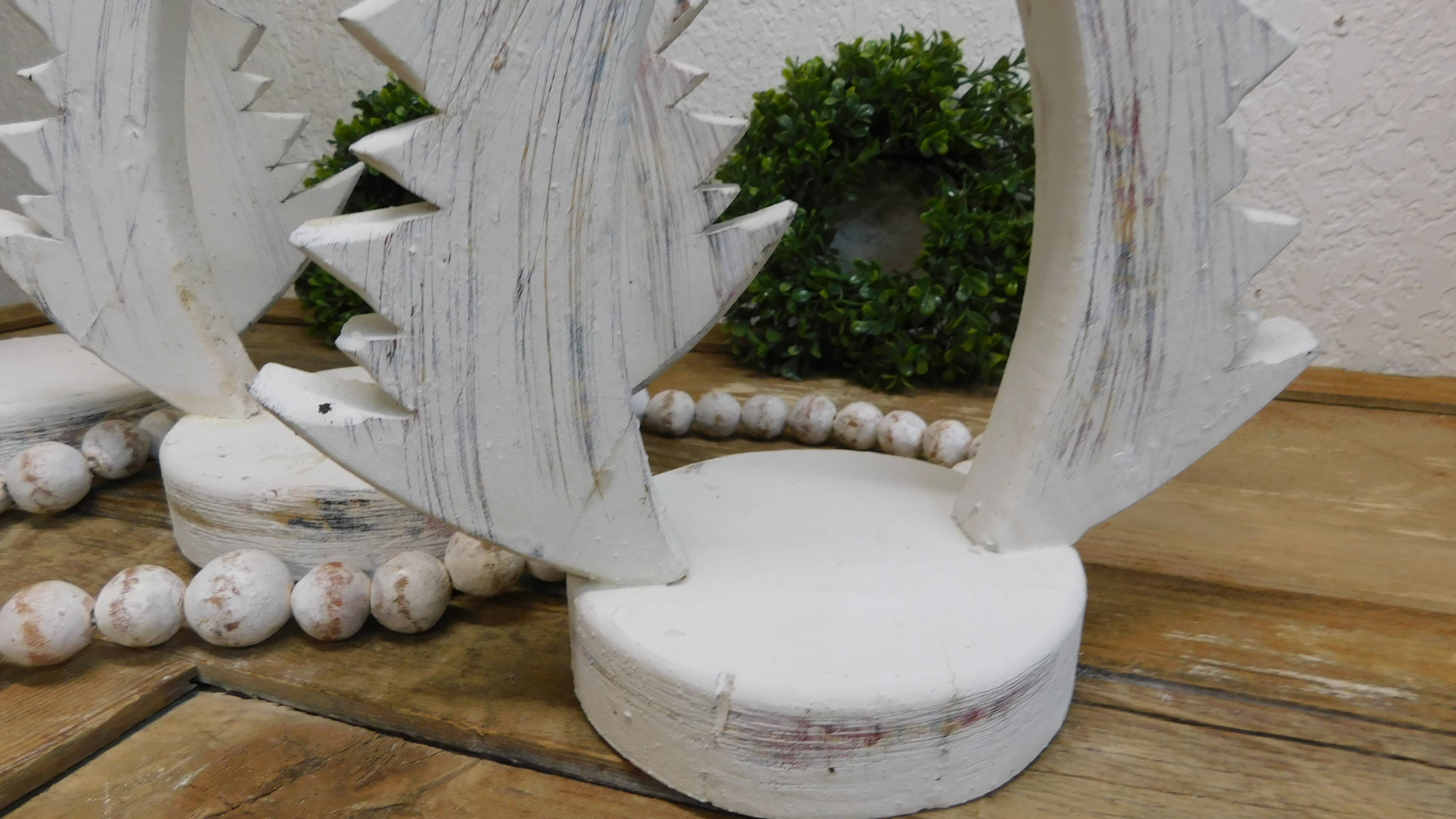 My Amigos Imports – wholesale Juldekoration – REA-Träjulgransset med 3 delar-Nestande-Vit-280 kr7