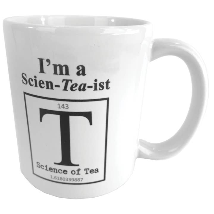 Scien-Tea-ist Mug for wholesale by Science of Tea