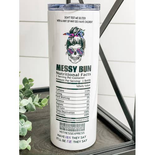 CMD Wholesale - Wholesale Insulated Mug/Tumbler - Mombie Claw 20oz Skinny Tumbler2