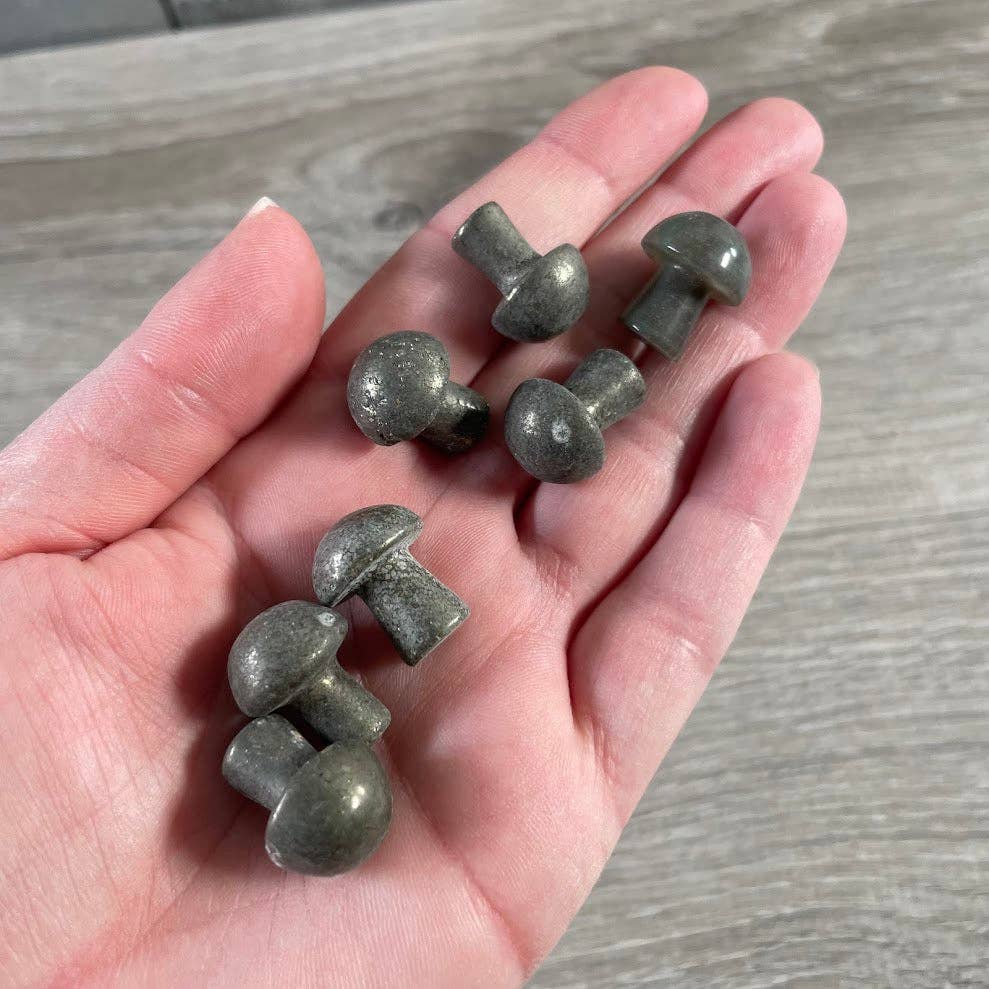 Keystone Crystals - Wholesale Spiritual stone/crystal - Small Gemstone Mushrooms for Crystal and Gift Shops19