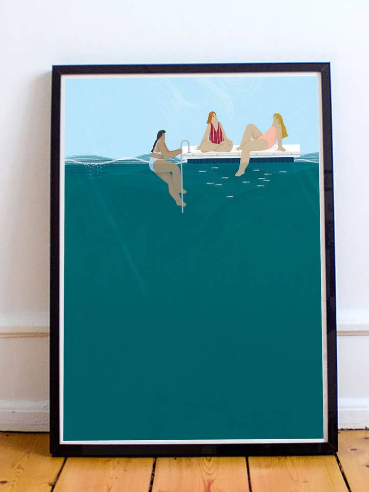 A3 Print for wholesale by Elsa Rose Frere