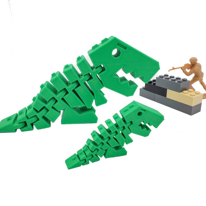 Clever Contraptions - Wholesale Fidget toy – Kids - Flexible T-rex dinosaur | Articulated Fidget toy4