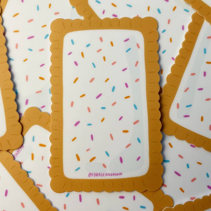 Forage and Roam Design Co., LLC - Wholesale Sticker - Poptart Sticker