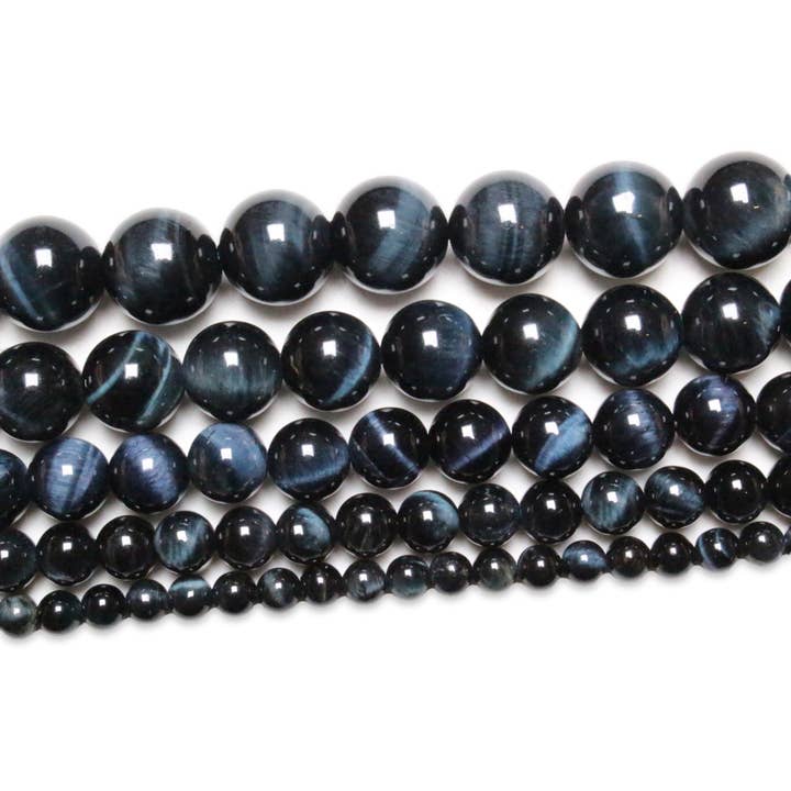 Fil de perle Oeil de faucon AA pour la vente par Foliesbijoux