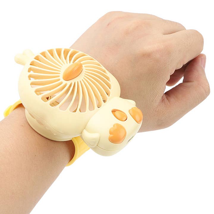 Cap Zone - Wholesale Handheld electric fan - Mini Duckling Rechargeable Electric Fan Watch0