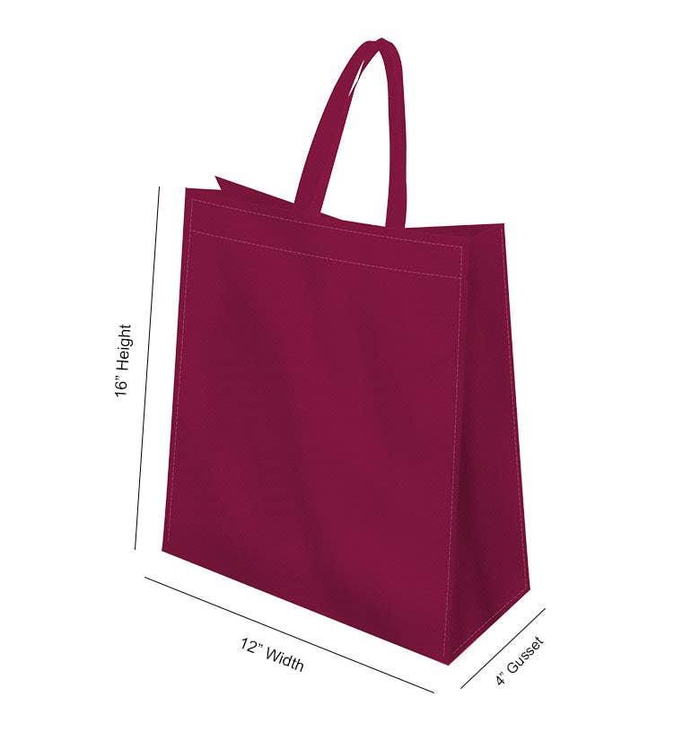 Non Woven Totes - Vente Tote bag – unisexe - Sac fourre-tout non tissé robuste réutilisable - 12x16x4 | Sacs fourre-tout électriques imprimés personnalisés4