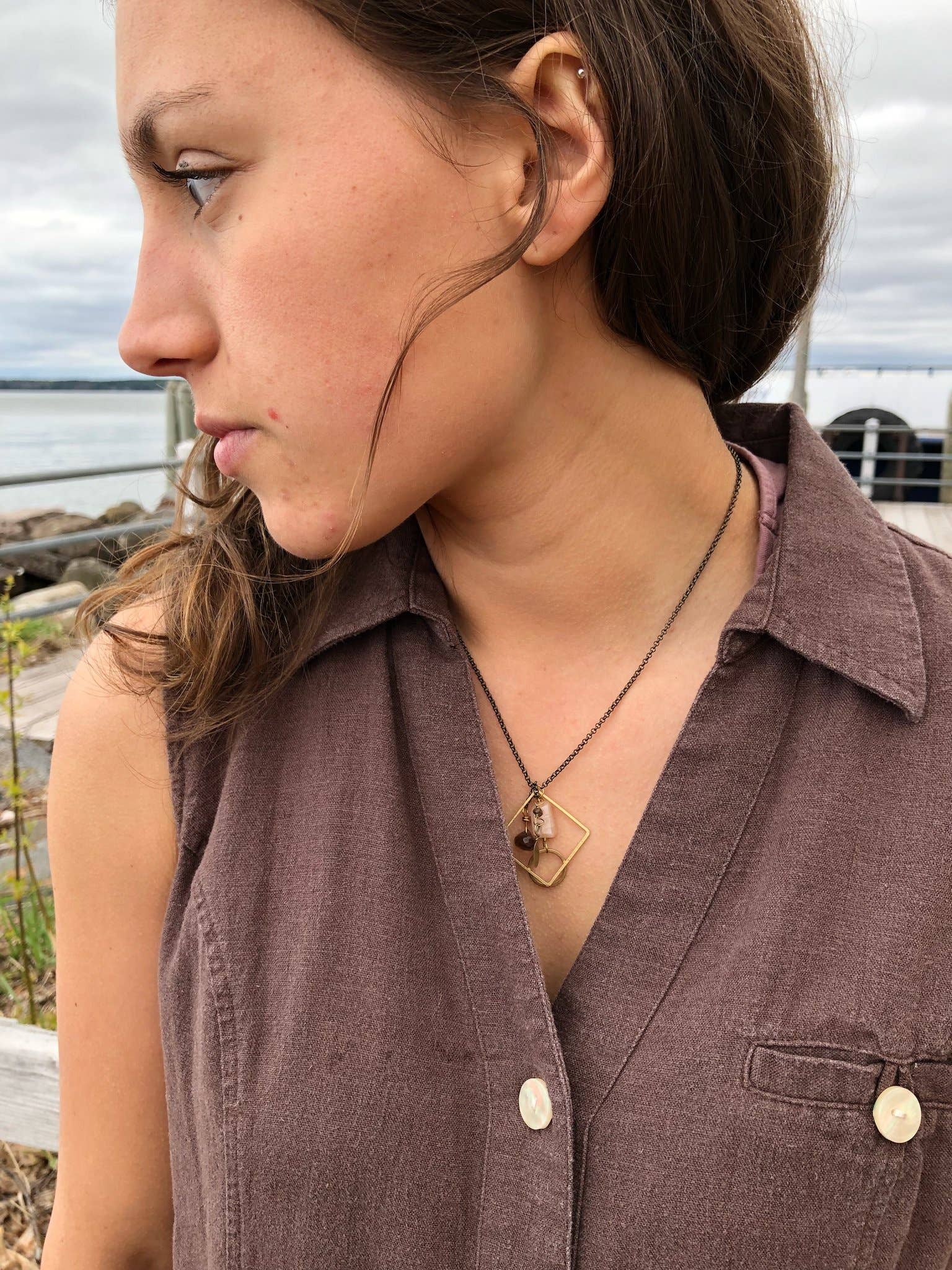 Seeds – Engroshandel Halskæde med vedhæng – Ellendale halskæde6