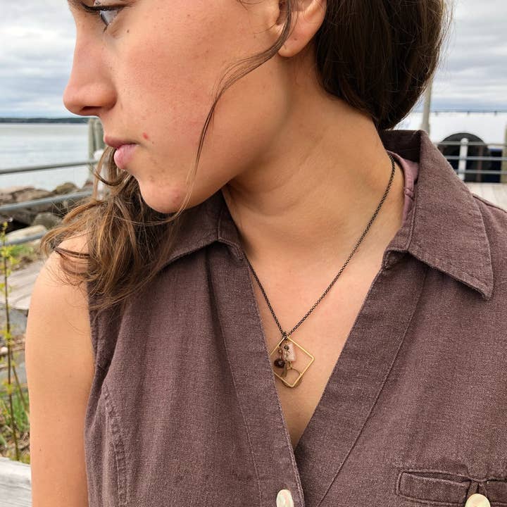 Seeds – Engroshandel Halskæde med vedhæng – Ellendale halskæde6