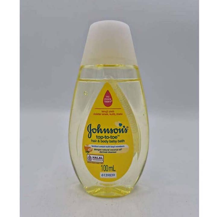 Johnson's Baby Gel de Baño para Cabello y Cuerpo 100 ml para venta al por mayor de Deluxe Import Trading