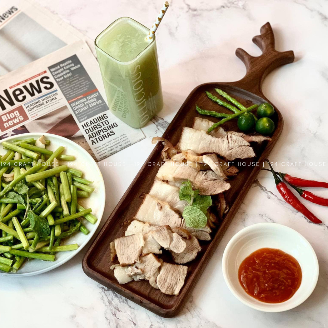 194 Craft House - Vendita all'ingrosso Vassoi da portata - Vassoio e Tagliere Decorativo in Legno - Home Decor e Regali6