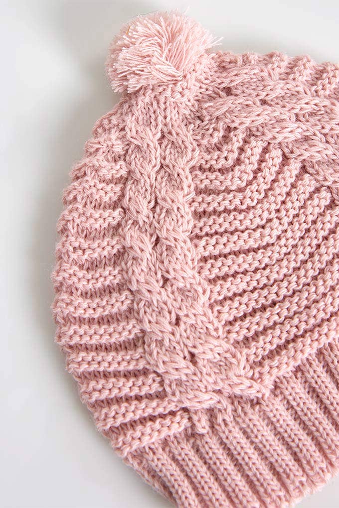Amorim Gerações, LDA - Wholesale Newborn/Knit Hat - Baby - Knitting Braid Beanie 521