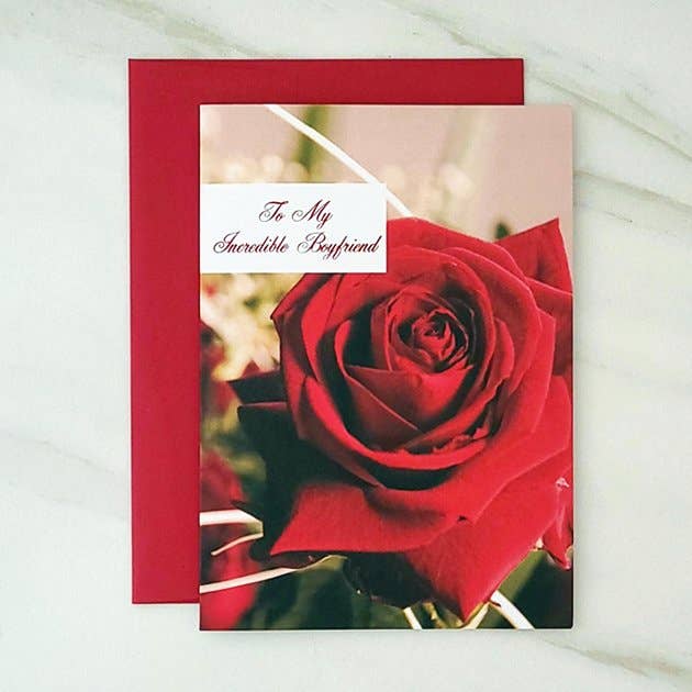 I Say The Words - Boyfriend Valentines Day Greeting Cards for wholesale by Wholesalegreetingcards.co