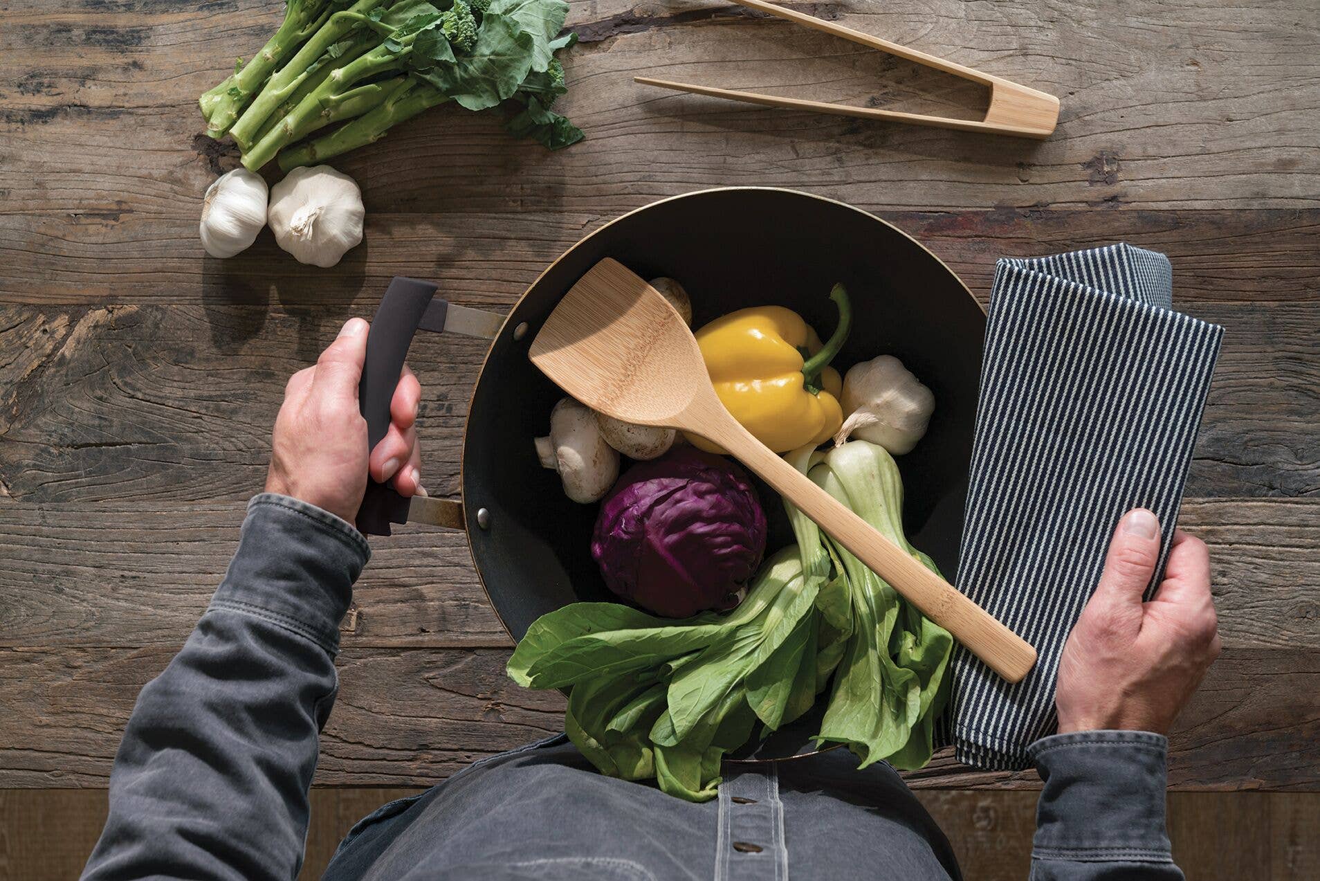 bambu® - Wholesale Spatula/Turner - Bamboo Wok Spatula1