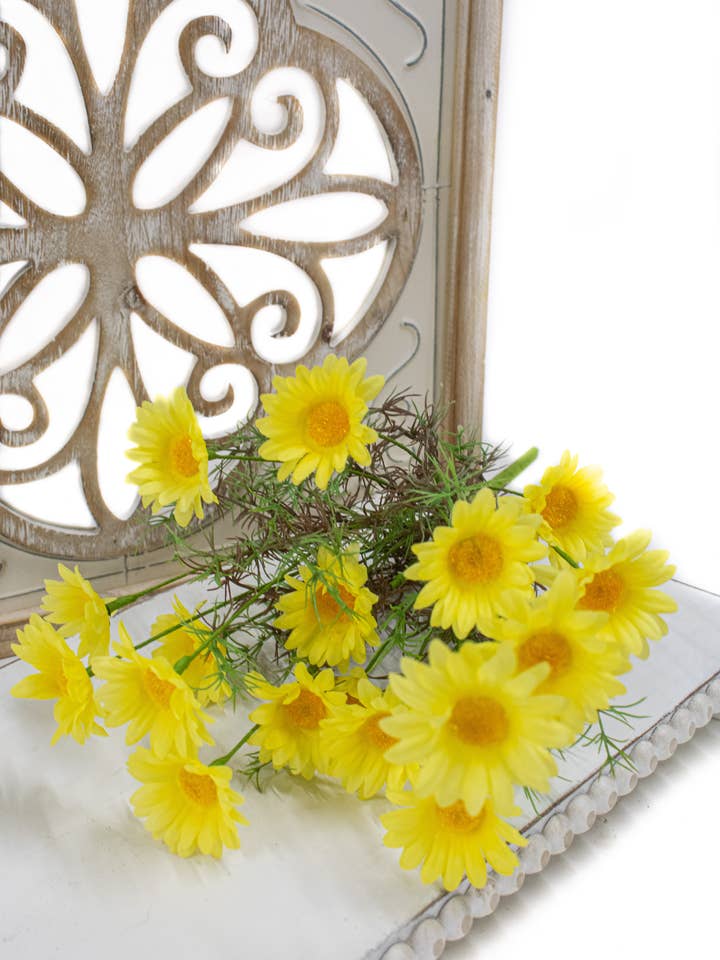Daisy Bush jaune 20 pouces pour la vente par Wholesale Home Decor