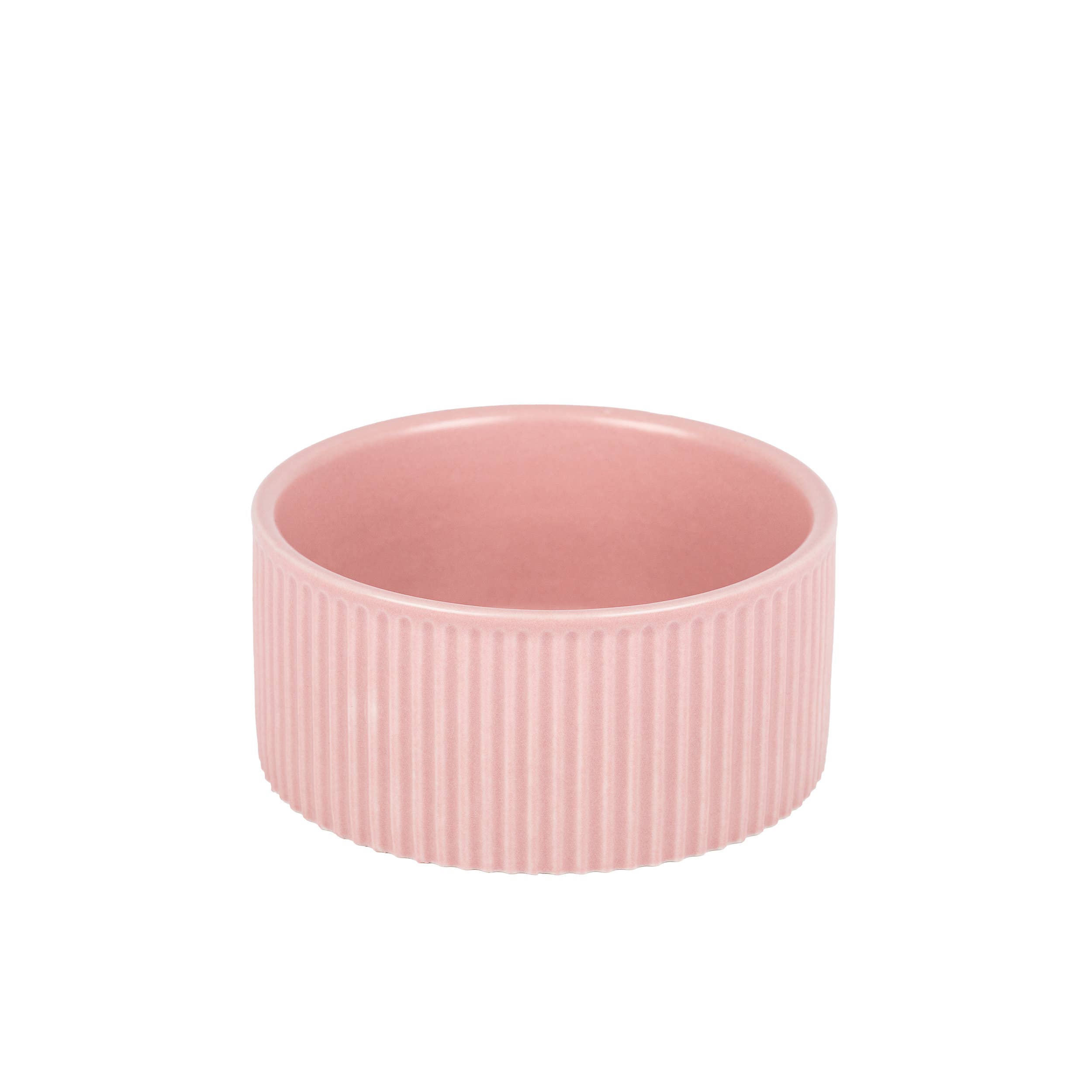 Park Life Designs - Wholesale Pet Bowl - Cat/Dog - JARDIN Ribbed Pet Bowl Collection – Modern Matte Exterior37