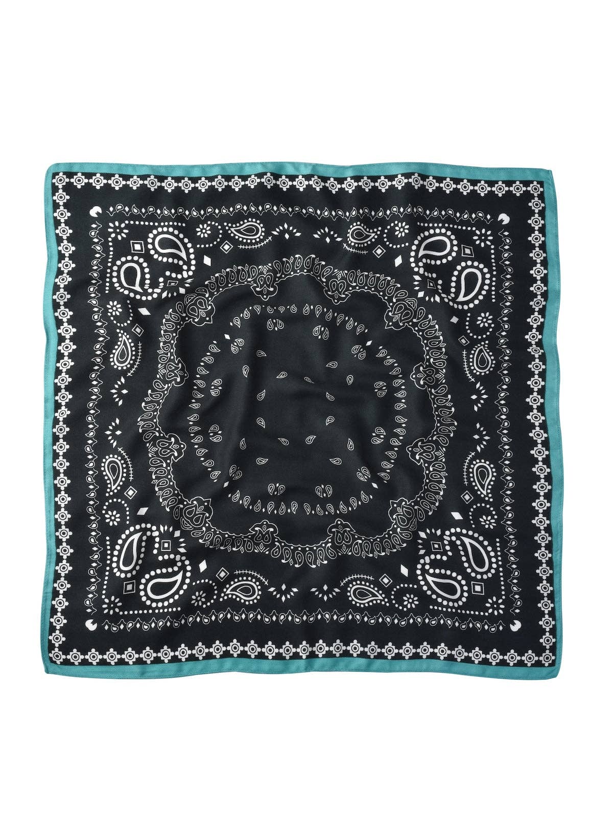 Funkyrel® Atzbranding Limited - Wholesale Scarf - Women's - Scarvii - Fashionable Paisley Square Scarf3
