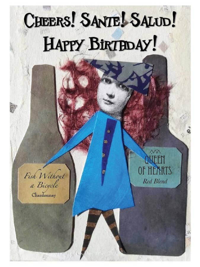 Cheers - Tarjeta de felicitación para venta al por mayor de Ampersand Cards