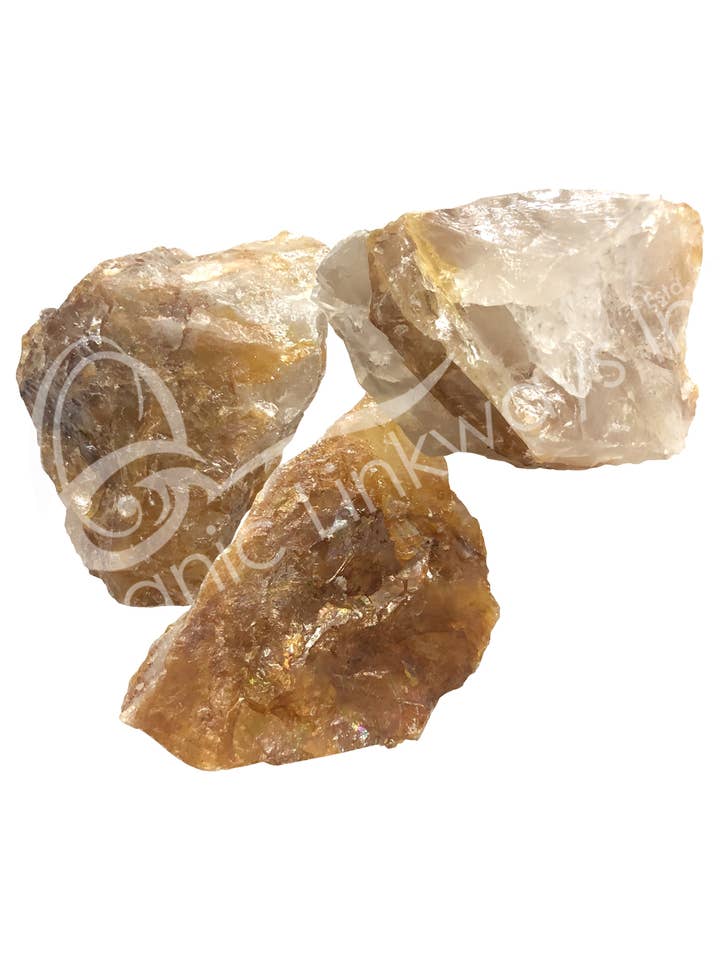 QUARTZ GUÉRISSEUR DORÉ BRUT DE 2 À 4 POUCES (KG) pour la vente par Oceanic Linkways Inc