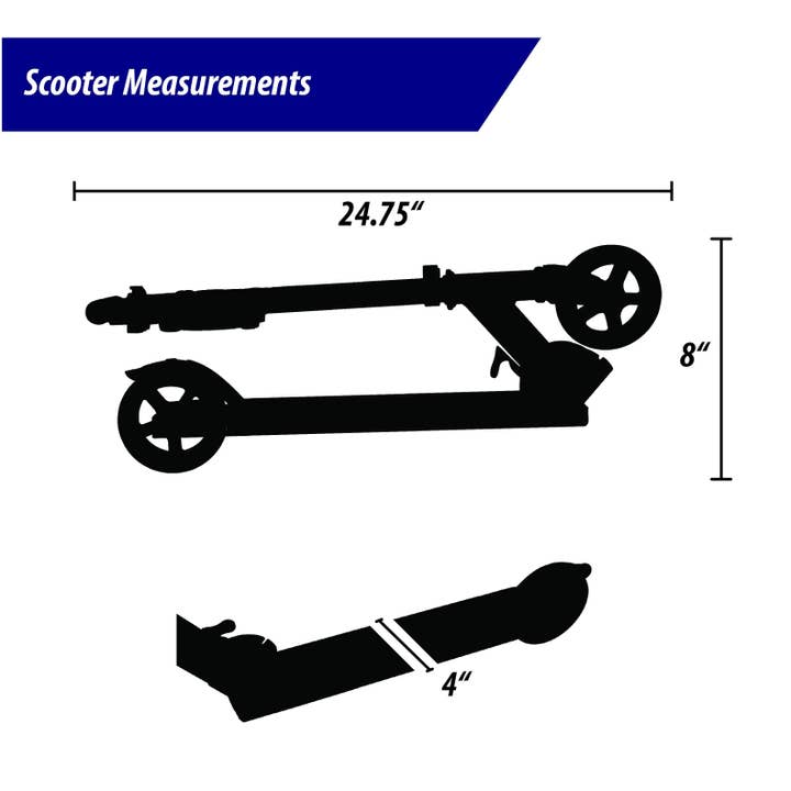 Walk-Onz Sports – wholesale Bike/scooter – Kids – Sport Runner Folding Scooter with LED Light-Up Wheels14