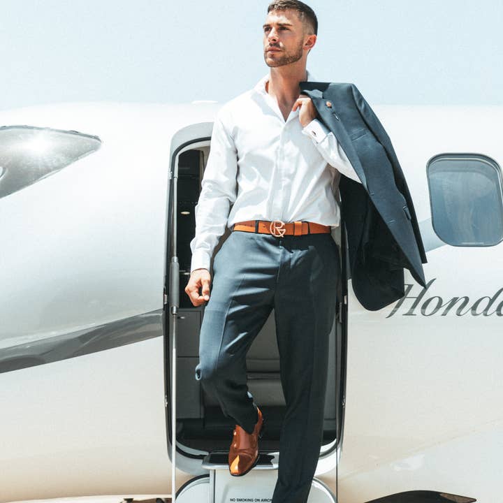 Signatur RG Bælte - Raw Sienna for engroshandel hos RoseGold Apparel