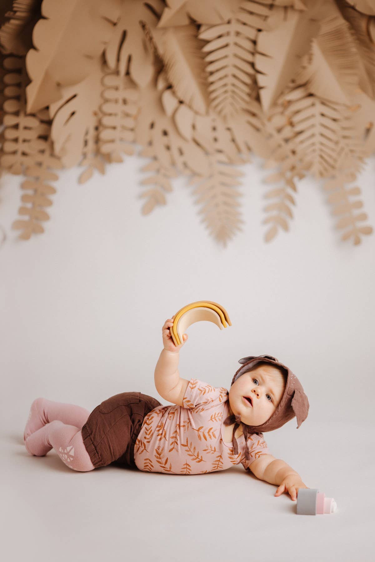 Olie the Curious - Wholesale Socks - Women's - Pink Butterflies Crawling Tight12