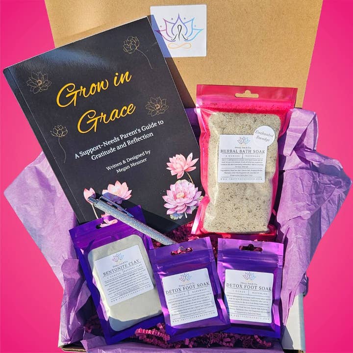 Grow in Grace Journal & Self Care Gift Box for wholesale by Pretty Zen & Company