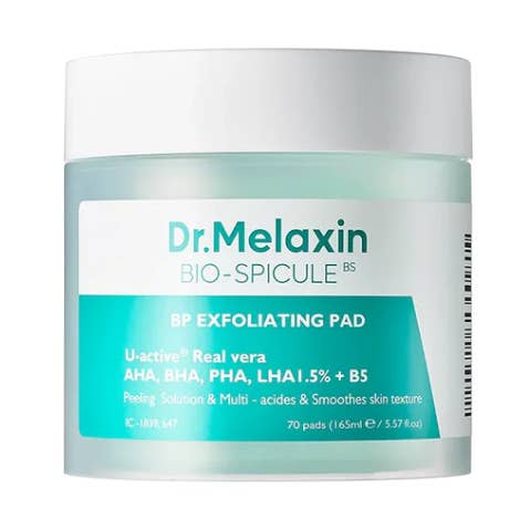 Dr.Melaxin BP Exfoliërende Pad 70 Pads voor wholesale door K Motives Beauty