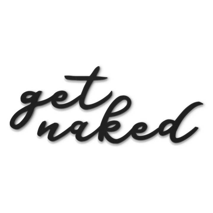 Get Naked vægdekoration for engroshandel hos Beautiwall