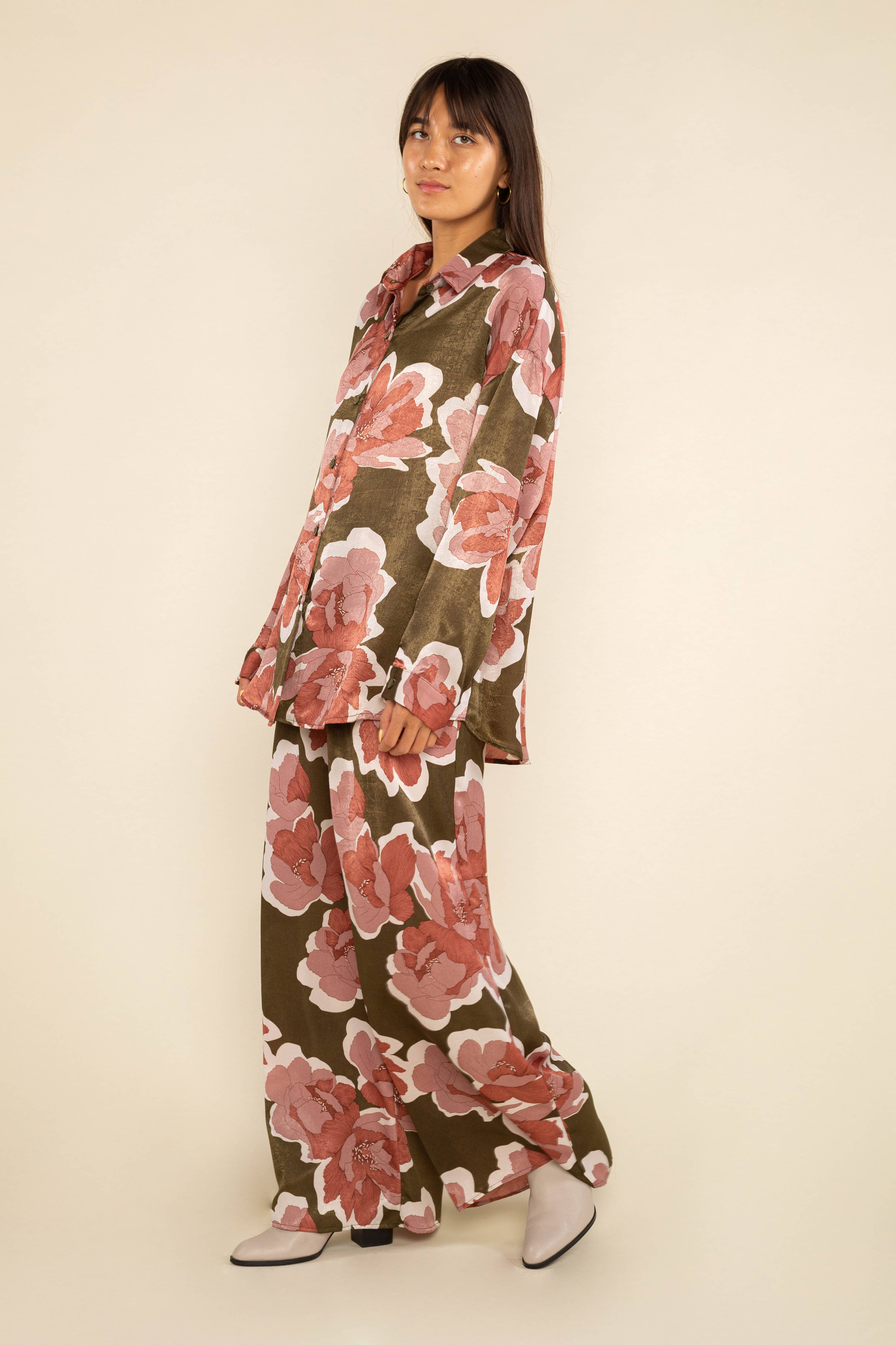 NLT - Vente Pantalon – femme - Pantalon Etta en satin2