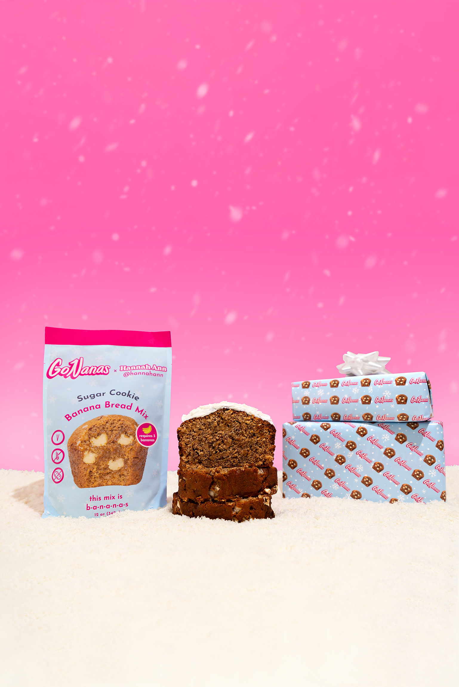 GoNanas - Wholesale Bread Mix - Sugar Cookie Banana Bread Mix 1