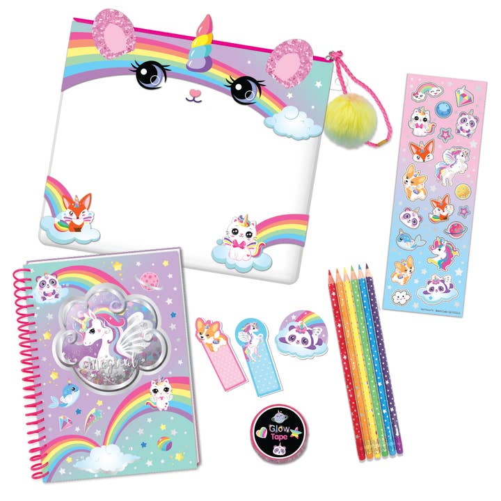 Hot Focus, Inc. - Wholesale Journal/Diary - Kids - Coloring Journal, Glow in the Dark