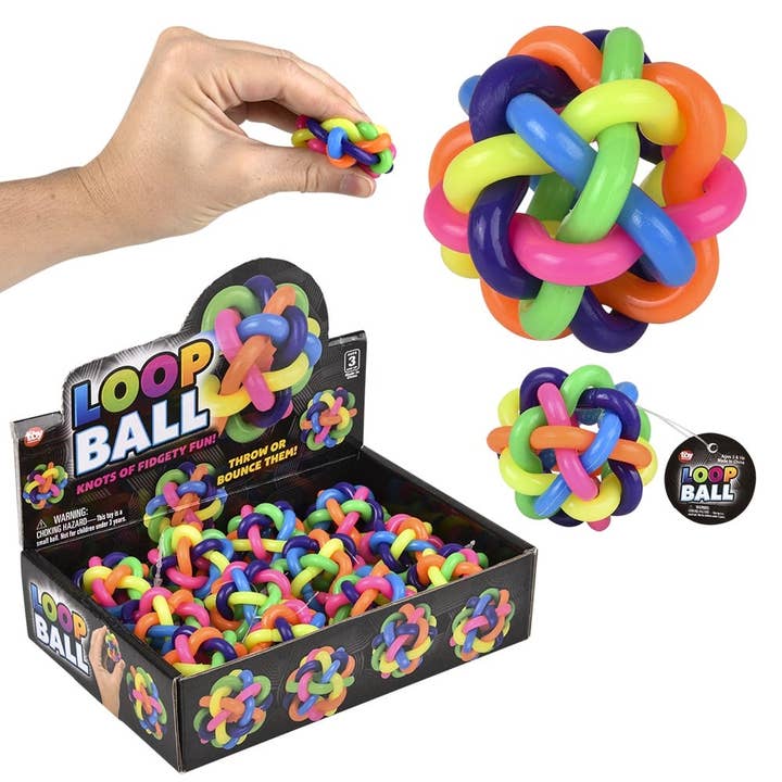 1.5" Loop Ball LLB kids toys for wholesale by La Luna Bella - Toys