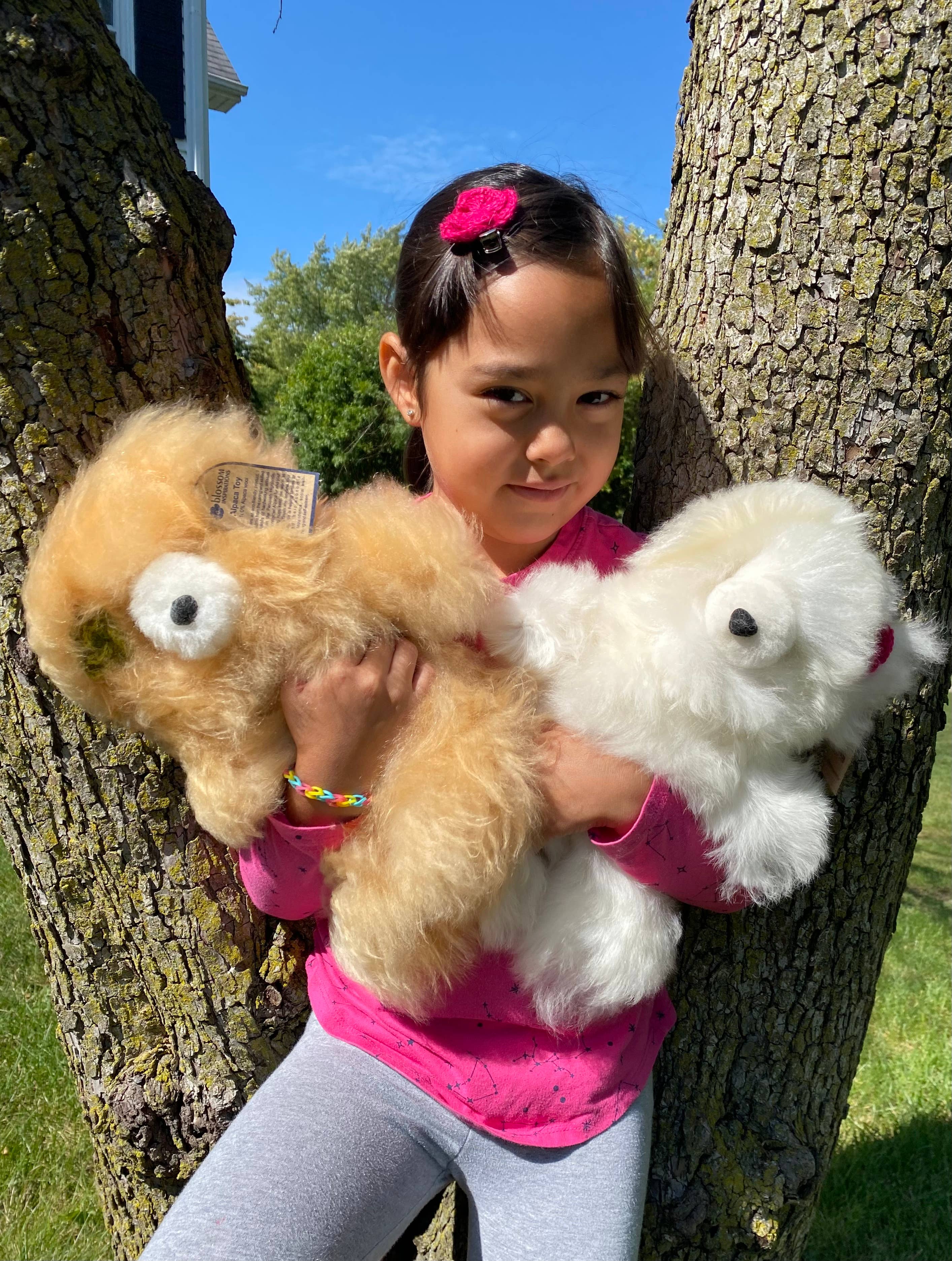 Blossom Inspirations - Vente Peluche – enfant et bébé - Peluche ours en alpaga fabriqué à la main2