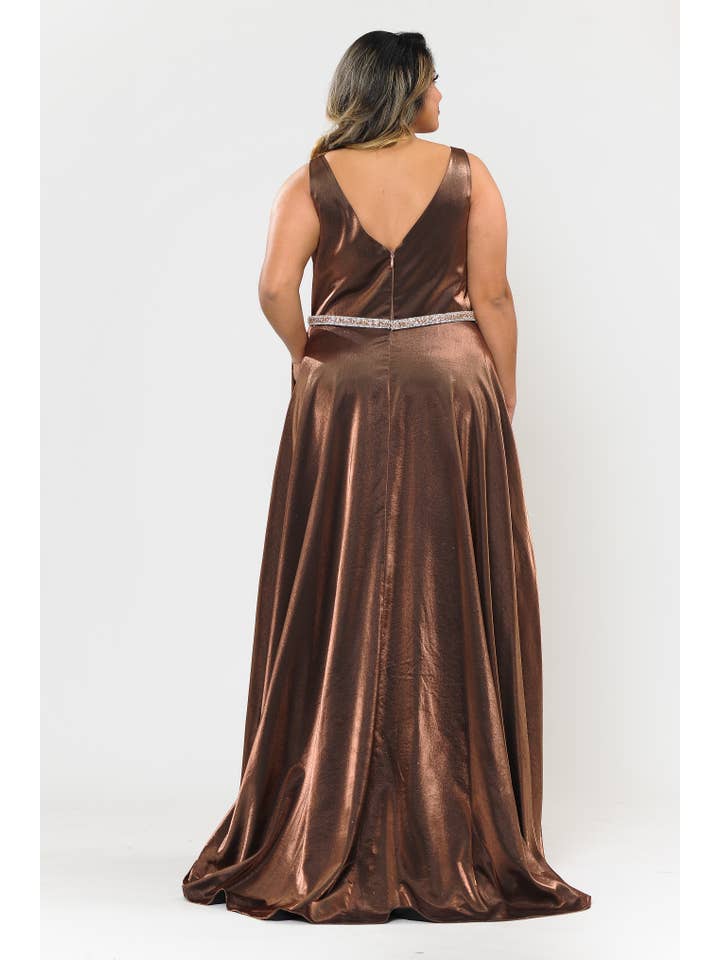 POLY USA - Wholesale Gown – Women's - W1062 Shine in the spotlight with this floor length dress 4