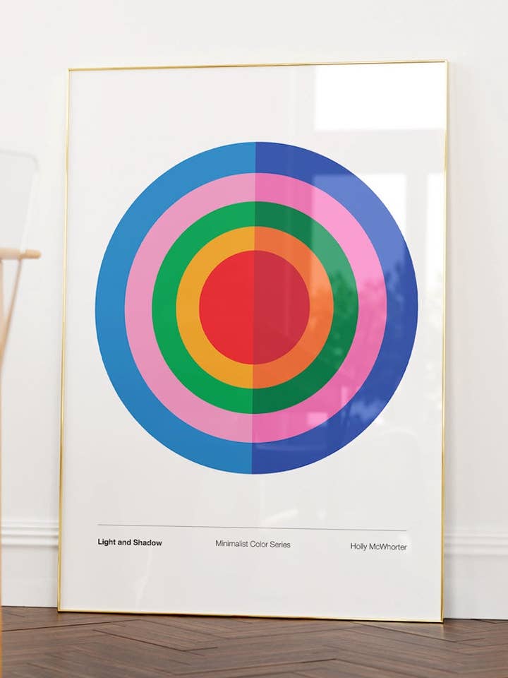 LIGHT AND SHADOW Framed Art Print by Holly McWhorter for wholesale by HOLLY MCWHORTER