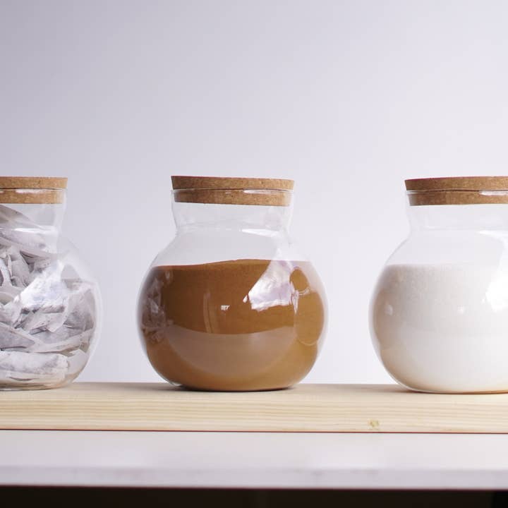 So At Nature - Wholesale Jar - Tea, Coffee, Sugar Glass Globe Jars | Pantry Storage Jars - So At Nature1