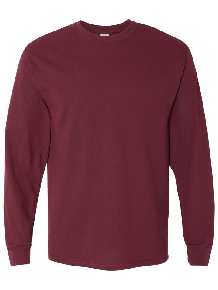 MYES BULK APPAREL - Wholesale T-Shirt - Unisex - Gildan Unisex Soft Heavy Cotton Long Sleeve Tee 17