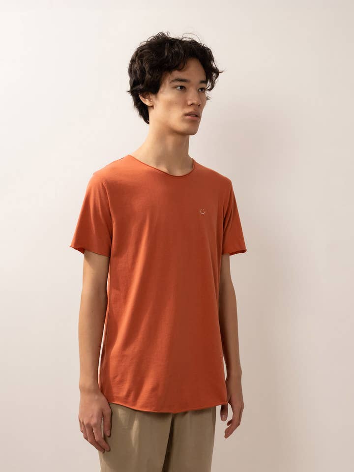 Origineel Ruw T-Shirt Terra Smiley voor wholesale door Bandsome