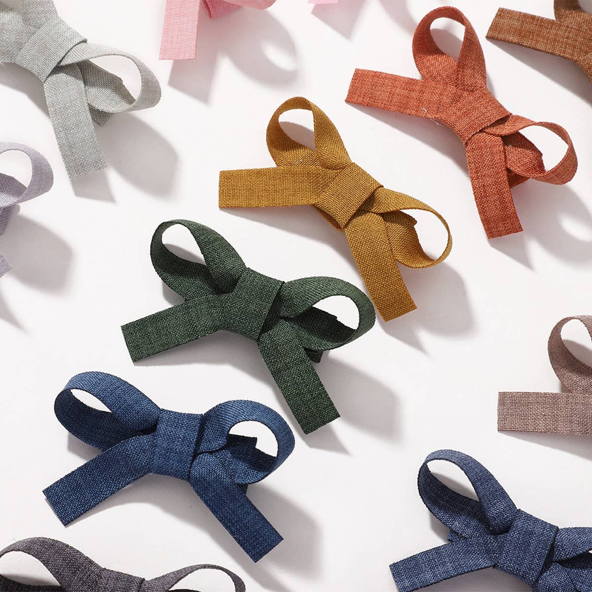 ACCITY - Wholesale Hair Clip - Kids - Handmade Fabric Bow Full-Cover Hair Clip for Kids_CWAHA671122