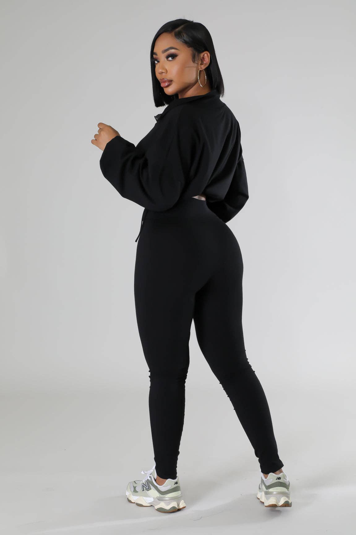 5besties inc - Vente Ensemble haut et pantalon (PAS d'intérieur) - Femme - ENSEMBLE COUPE-VENT ZIPPÉ ET LEGGING2