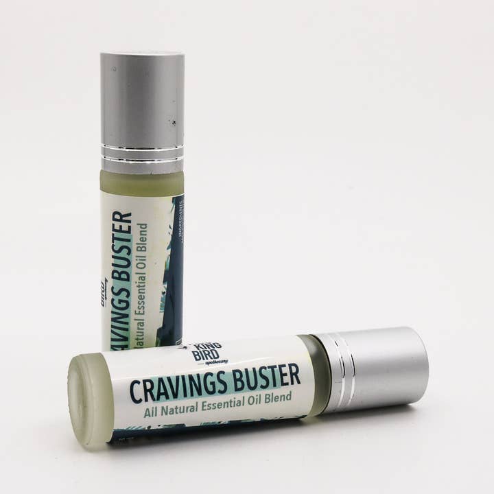Cravings Buster Appetit zügelnder ätherischer Öl‑Rollerball | Zimt-, Grapefruit‑ & Minze‑Mischung zur Unterstützung des Stoffwechsels für den Großhandel von Mockingbird Apothecary