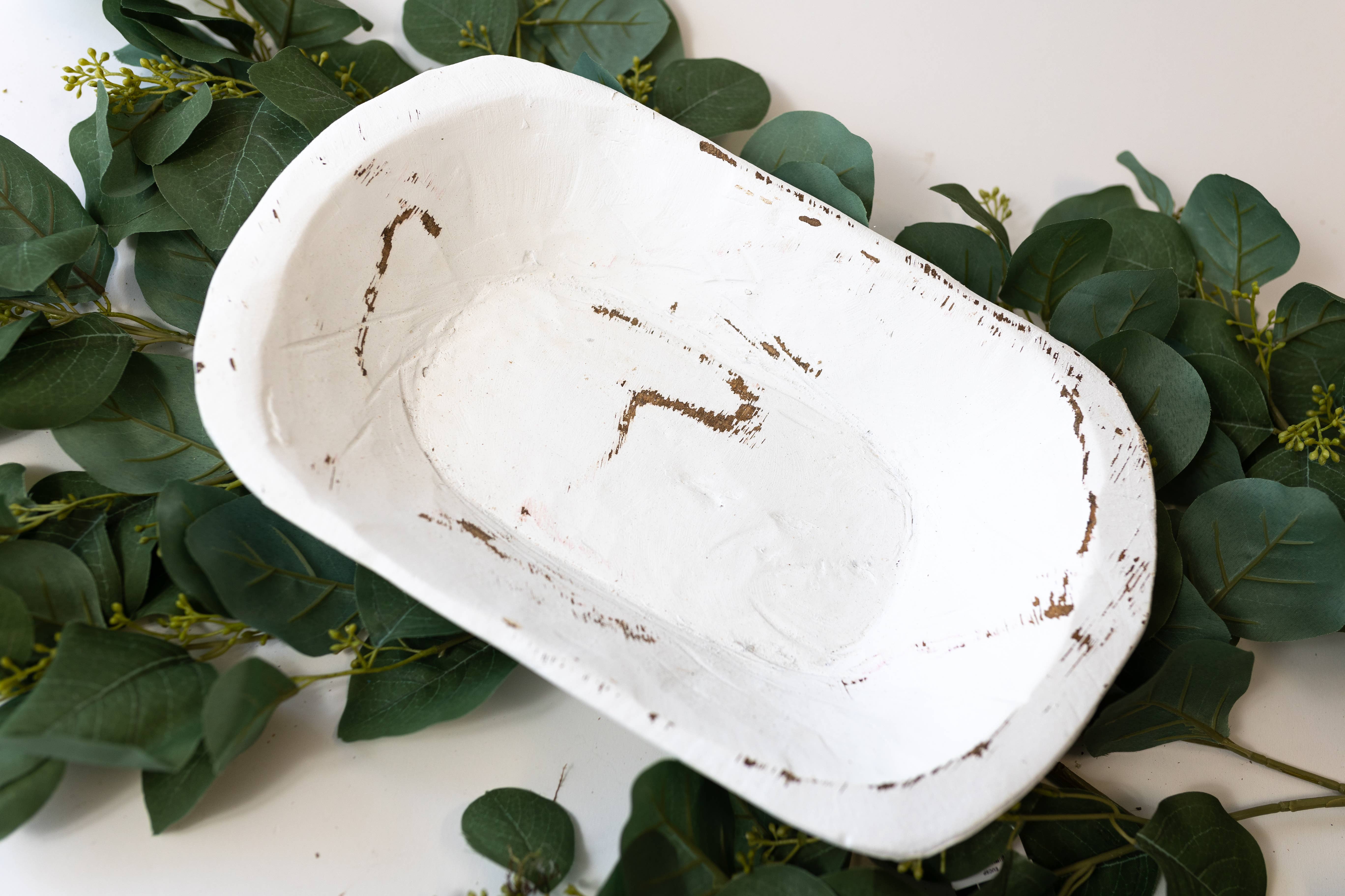 Forever Green Art - Wholesale Decorative Plate/Dish/Bowl - Media Wood Bowl (12-13"L)2